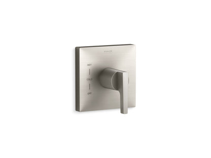 KOHLER K-TS99761-4 Honesty Rite-Temp valve trim, vibrant brushed nickel