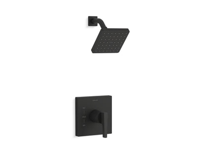 KOHLER K-TS99764-4 Honesty Rite-Temp shower trim kit, 2.5 gpm, matte black