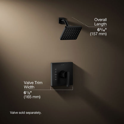 3/4 view of product with dimensions
