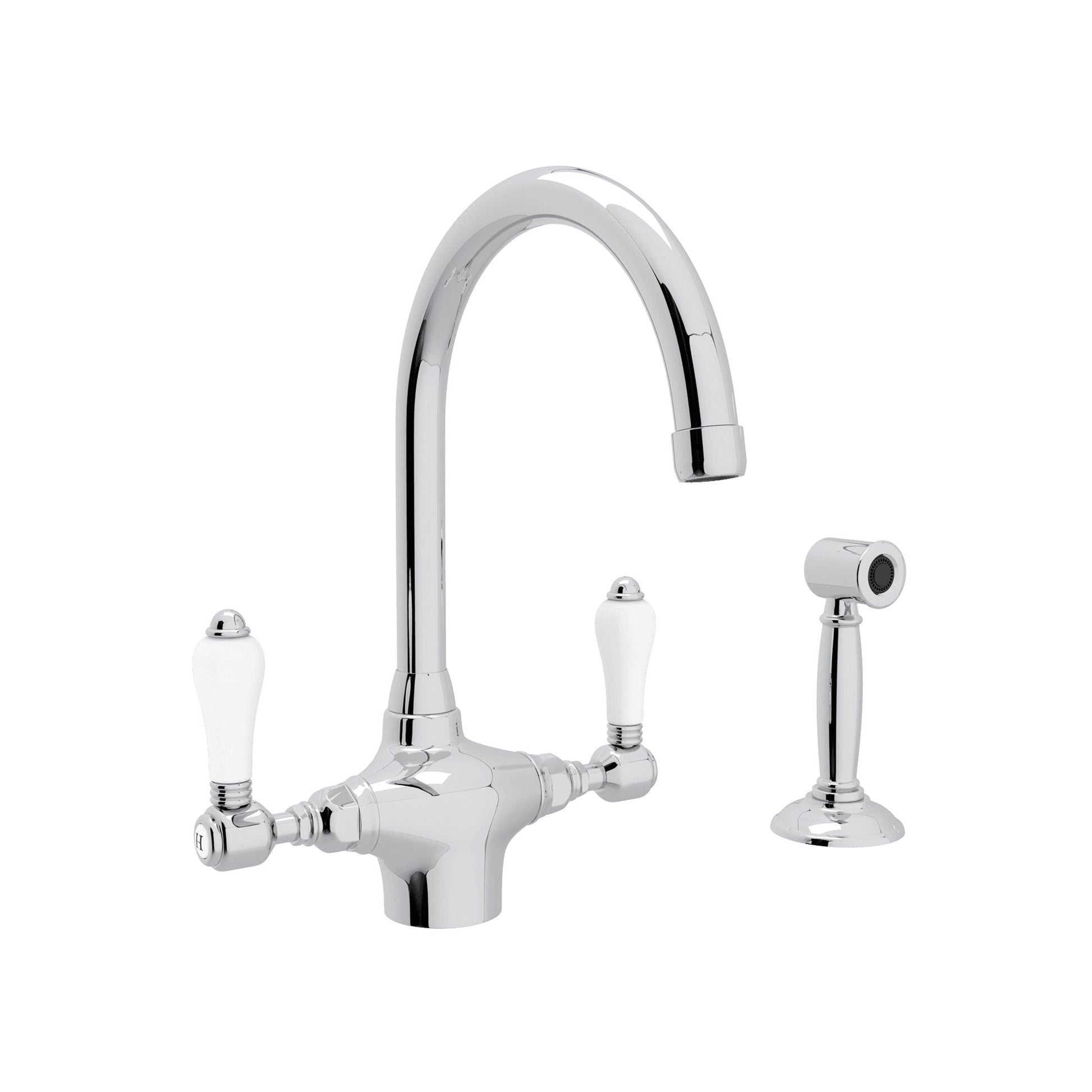 ROHL A1676WS San Julio® Two Handle Kitchen Faucet With Side Spray