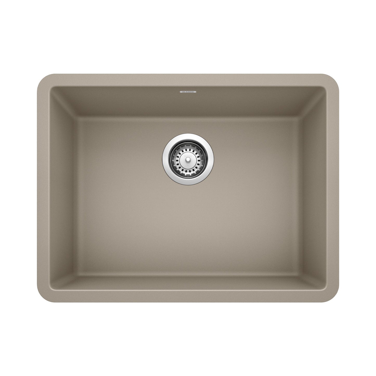 BLANCO 522417 Precis 24" Single Bowl Kitchen Sink - Truffle