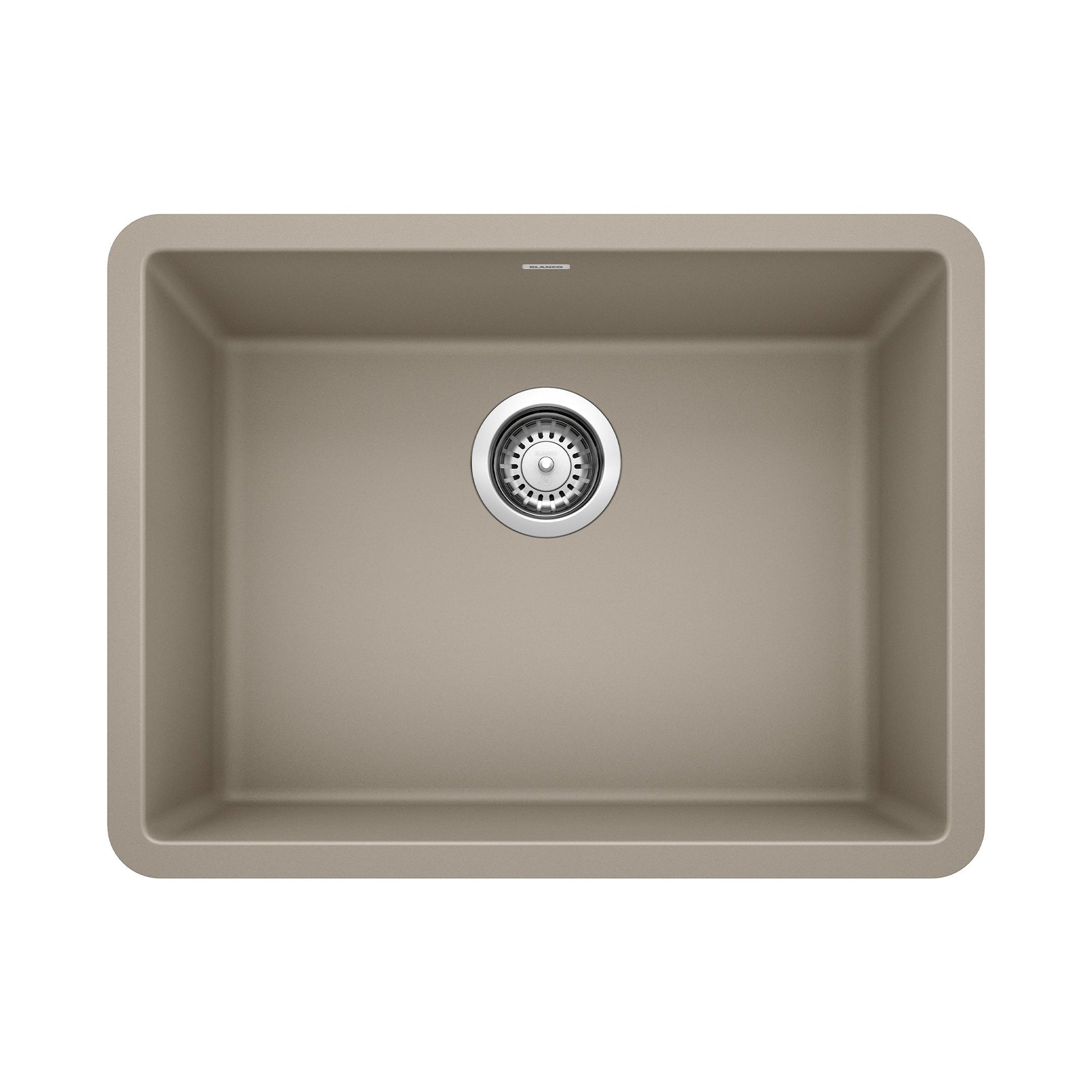 BLANCO 522417 Precis 24" Single Bowl Kitchen Sink - Truffle
