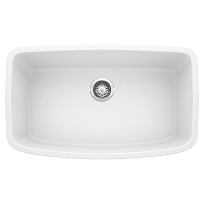 BLANCO 441773 Valea Super Single Bowl Kitchen Sink - White