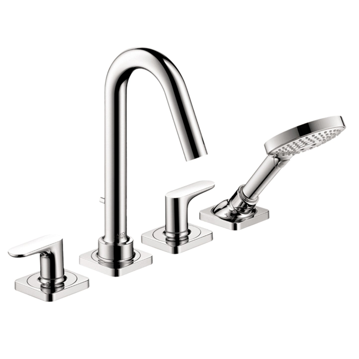 AXOR Citterio M 4-Hole Roman Tub Set Trim with 1.75 GPM Handshower