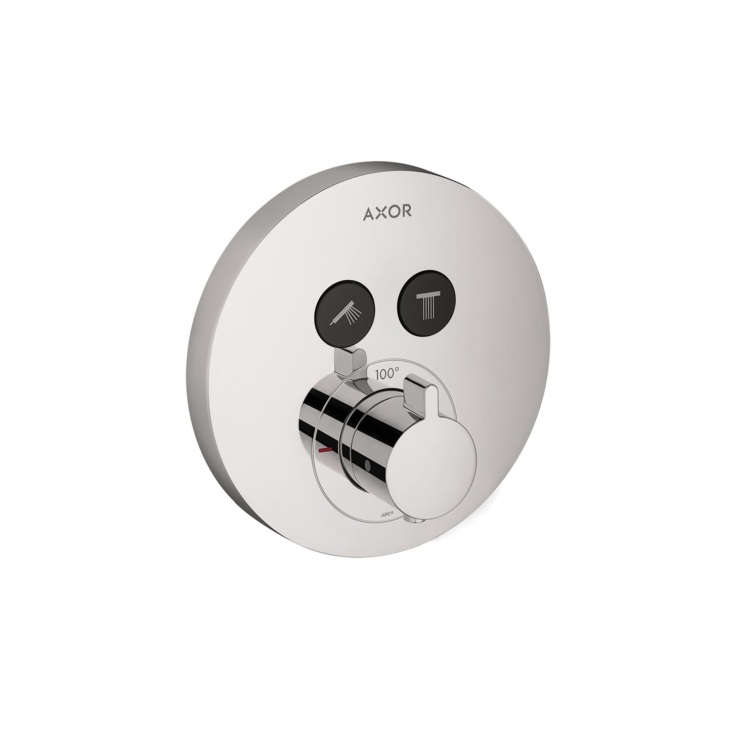 AXOR ShowerSelect Thermostatic Trim Round for 2 Functions
