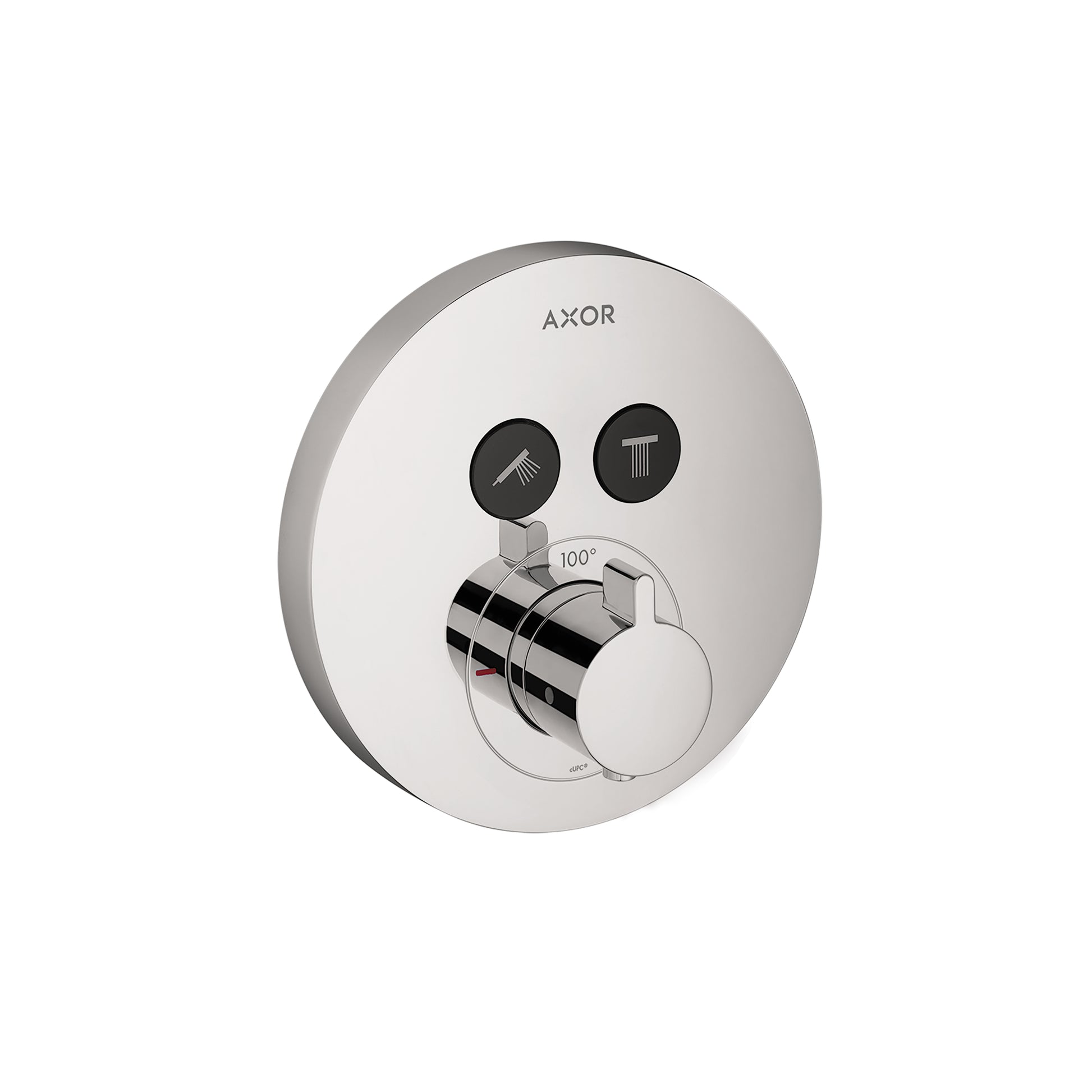 AXOR ShowerSelect Thermostatic Trim Round for 2 Functions
