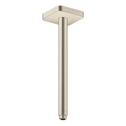 AXOR ShowerSolutions Extension Pipe for Ceiling Mount SoftCube, 12"