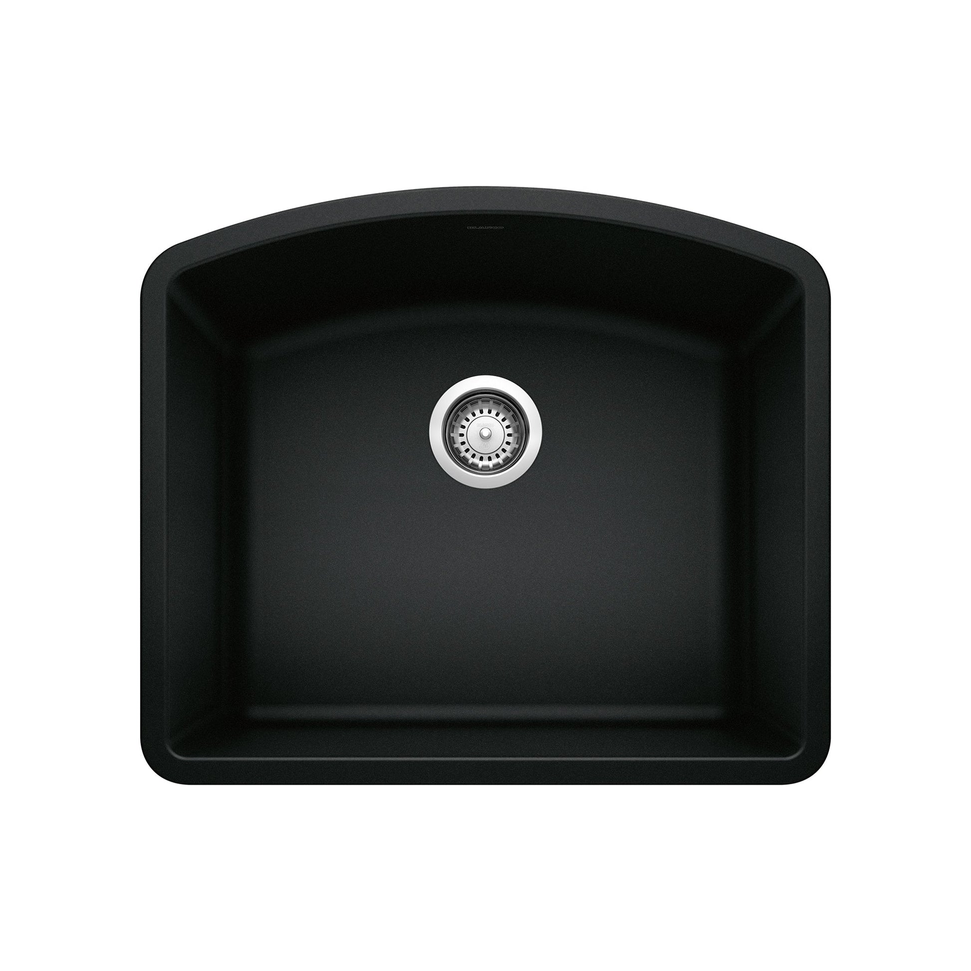 BLANCO 442906 Diamond Single Bowl Kitchen Sink - Coal Black