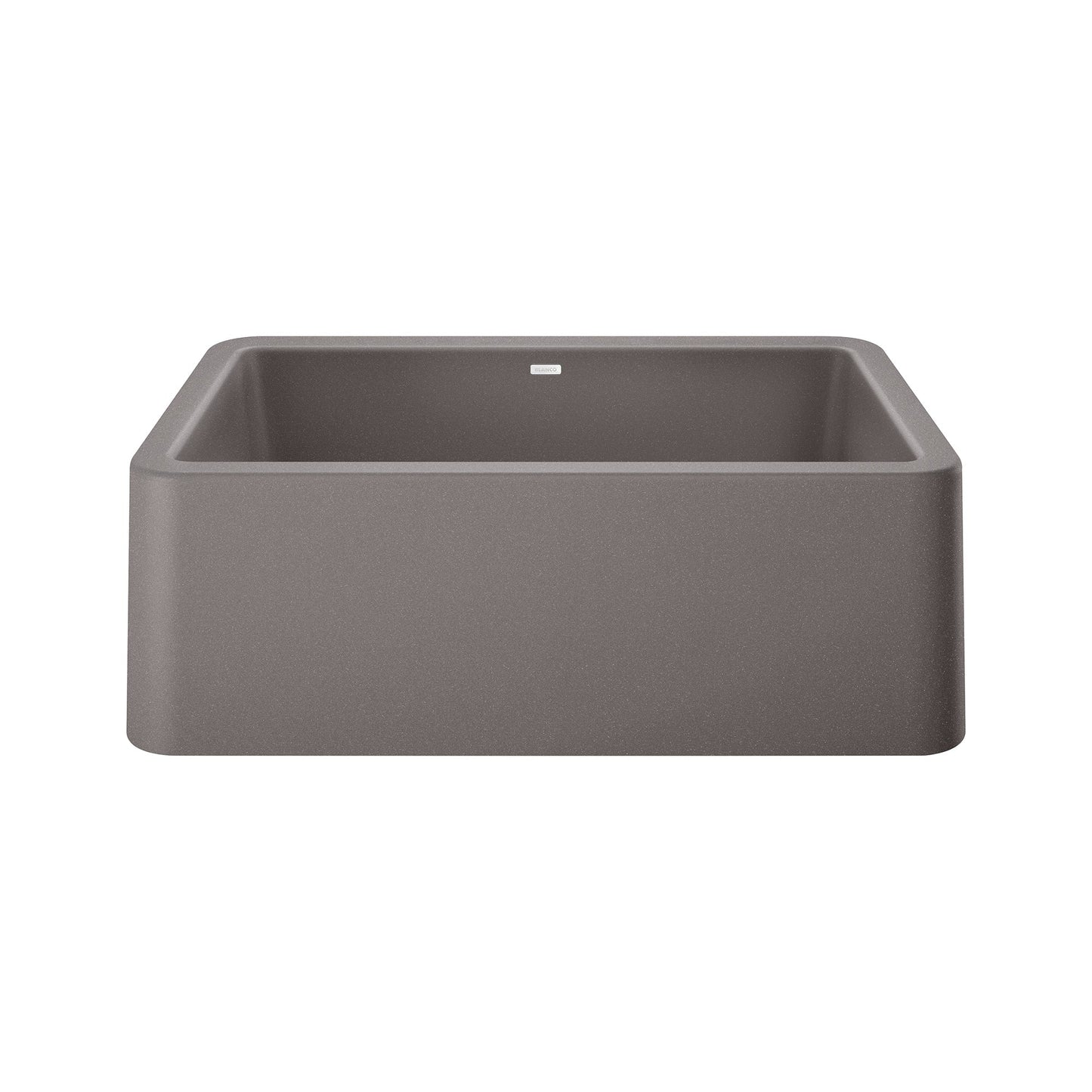 BLANCO 401778 Ikon 30" Apron Single Bowl Farmhouse Sink - Metallic Gray