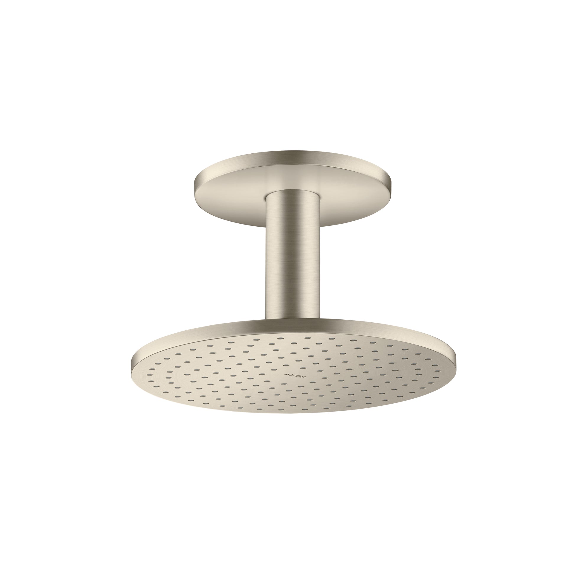 AXOR ShowerSolutions Showerhead 250 2-Jet Ceiling Connection, 1.75 GPM