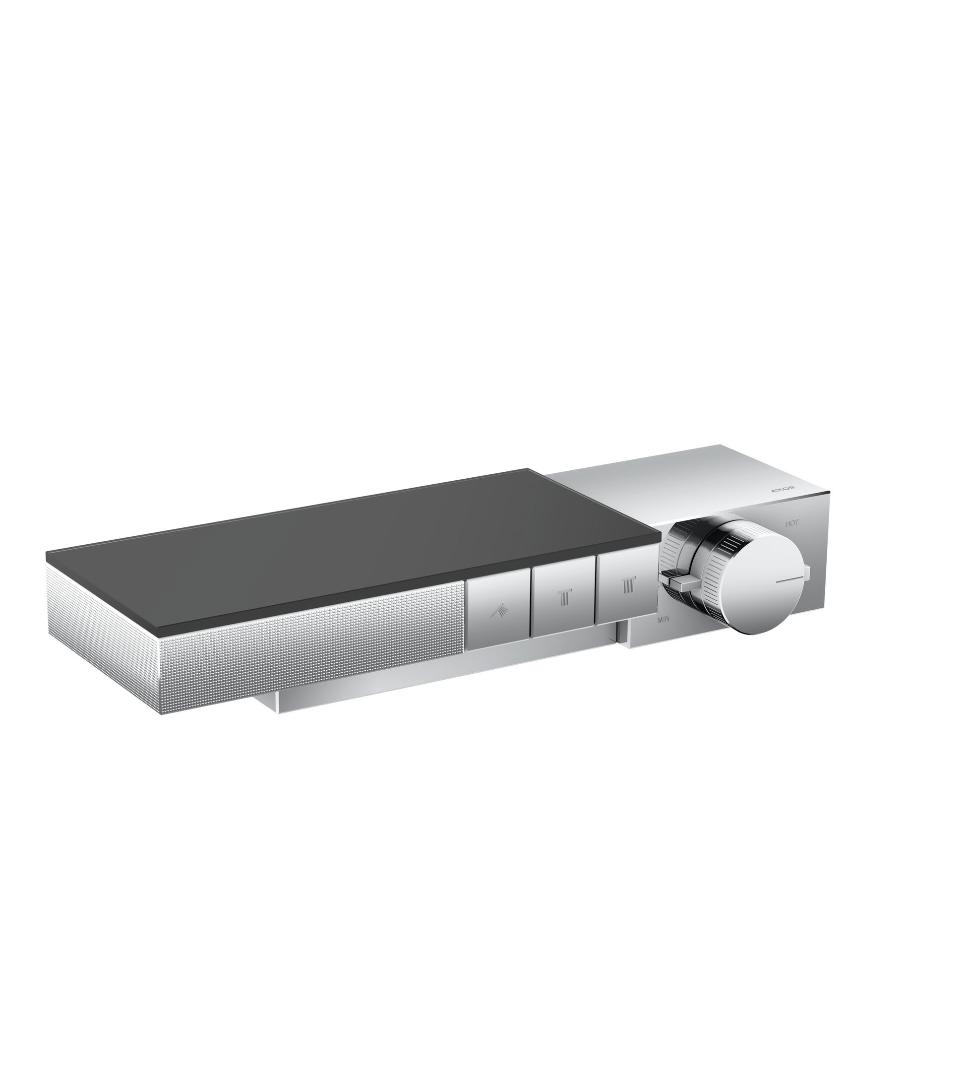 AXOR Edge Thermostatic Trim for Exposed Installation for 3 Functions - Diamond Cut