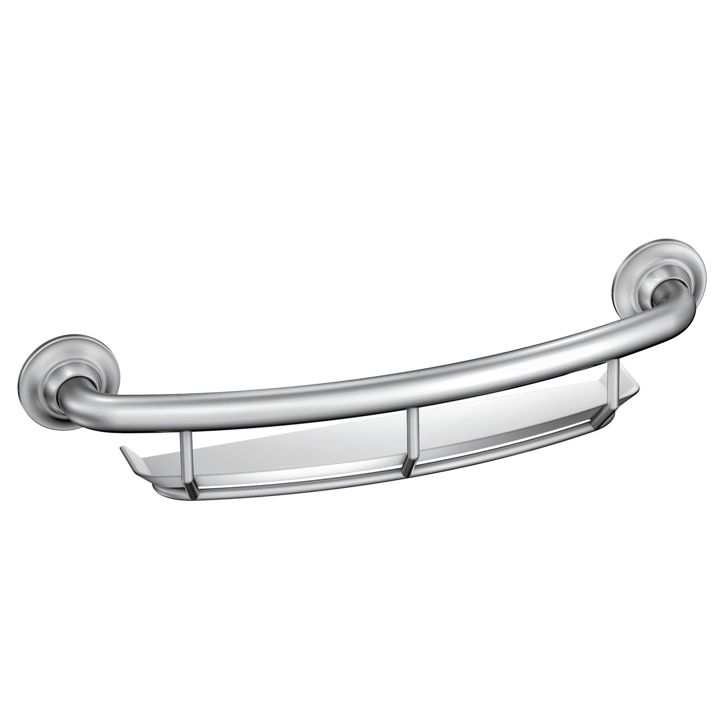 Moen LR2356 16" Grab Bar With Shelf