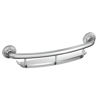 Moen LR2356 16" Grab Bar With Shelf