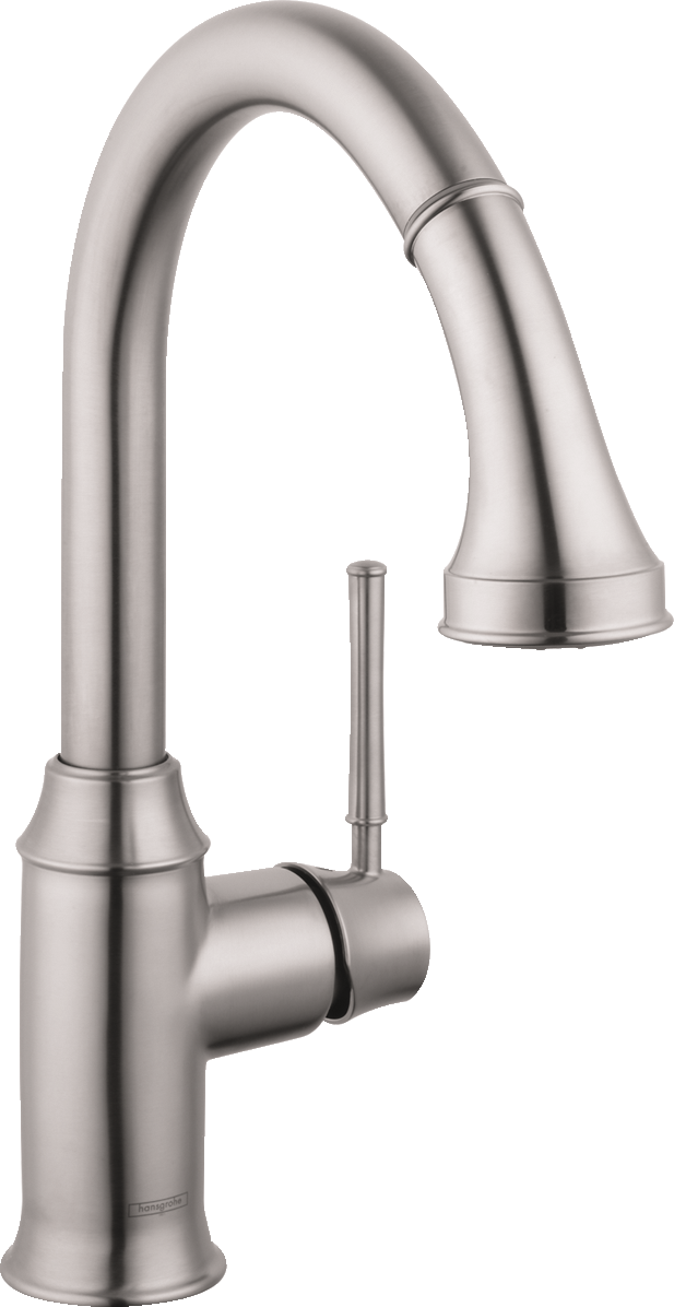hansgrohe Talis C Prep Kitchen Faucet, 2-Spray Pull-Down, 1.75 GPM