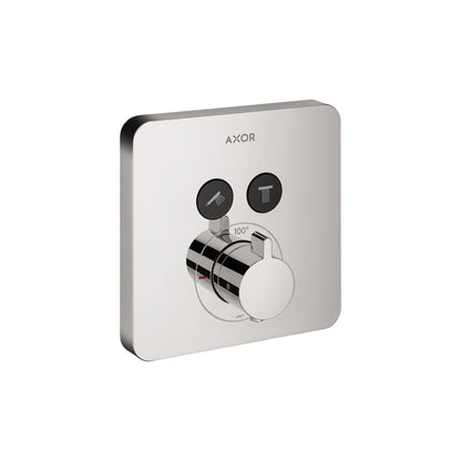 AXOR ShowerSelect Thermostatic Trim SoftCube for 2 Functions
