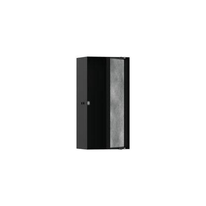 hansgrohe XtraStoris Rock Wall Niche with Tileable Door 12"x 6"x 4"