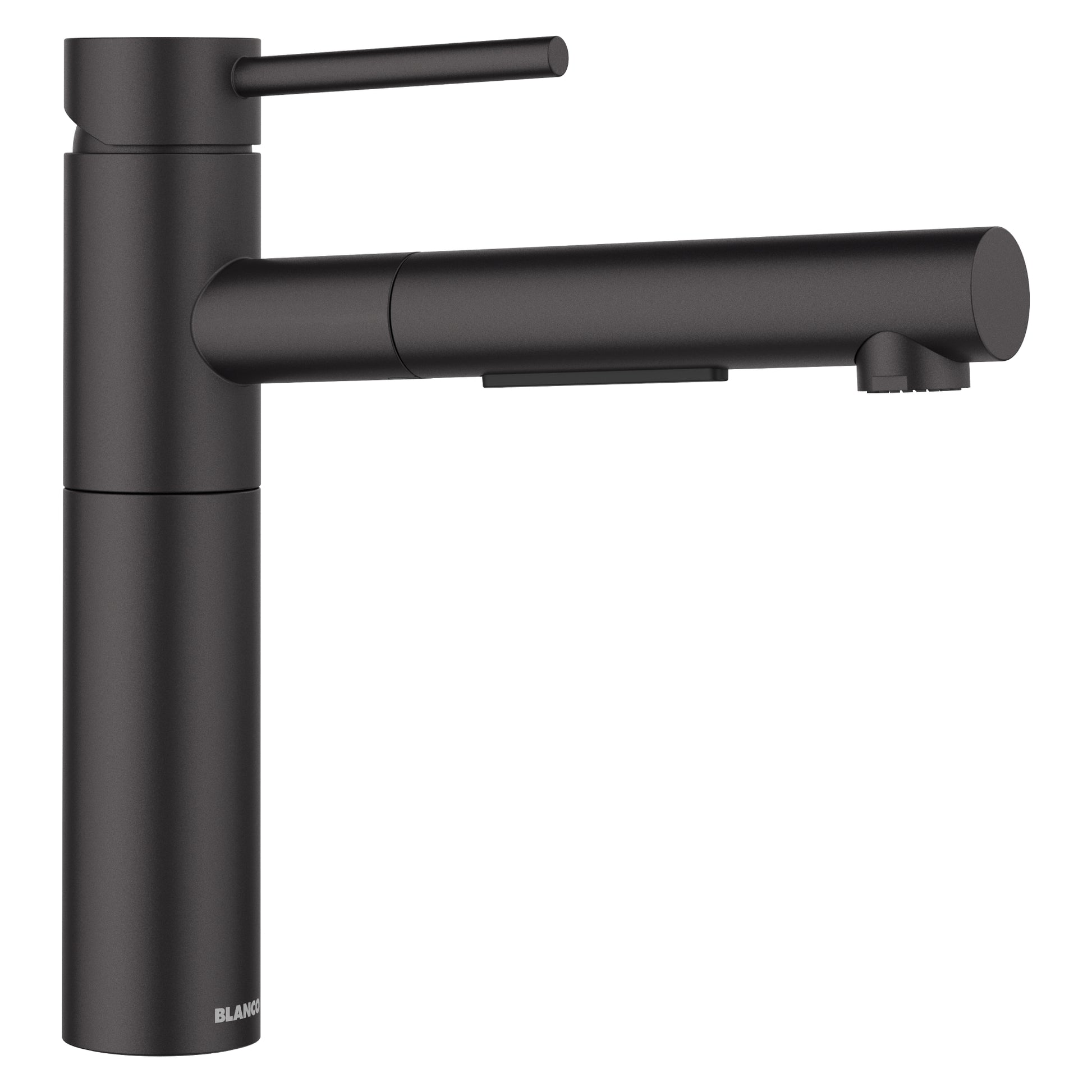 BLANCO Alta II Low Arc Pull-Out Dual-Spray Kitchen Faucet - Matte Black