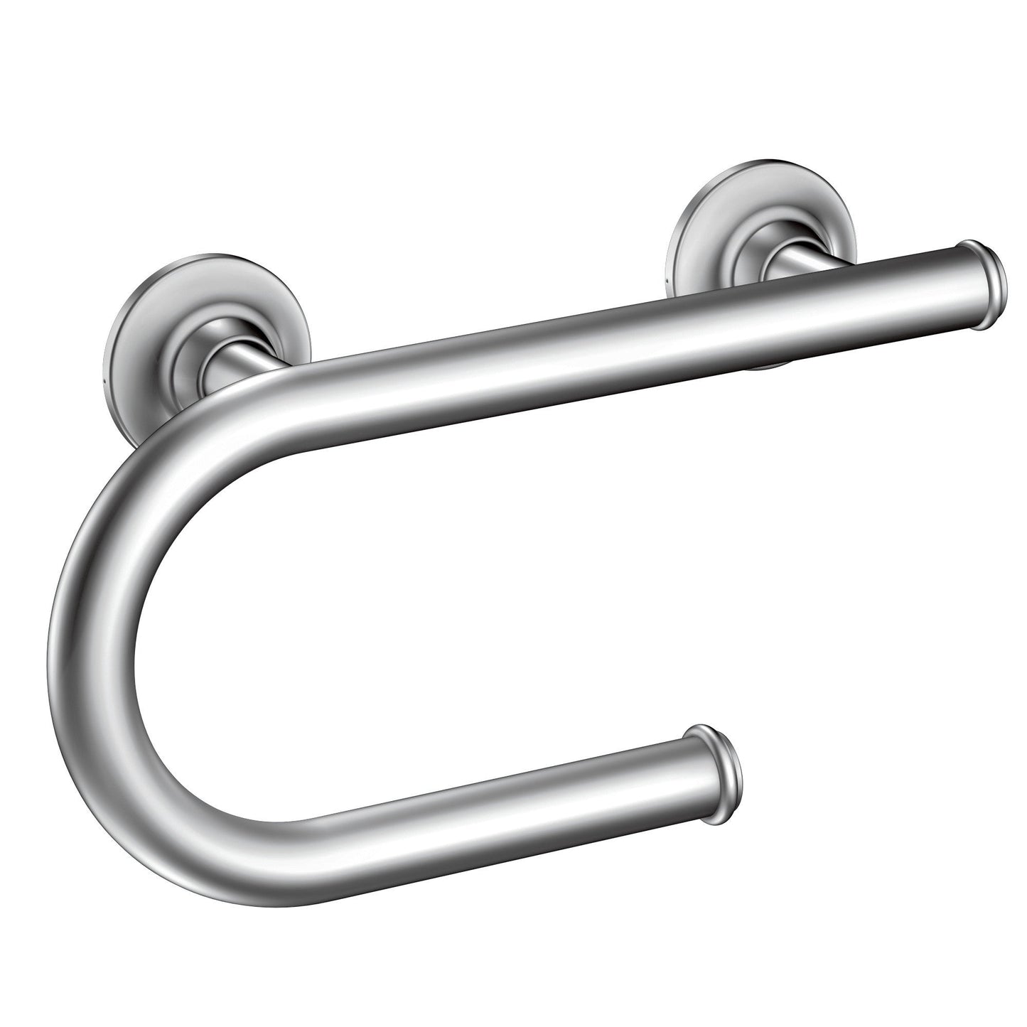 Moen LR2352 8" Grab Bar With Paper Holder