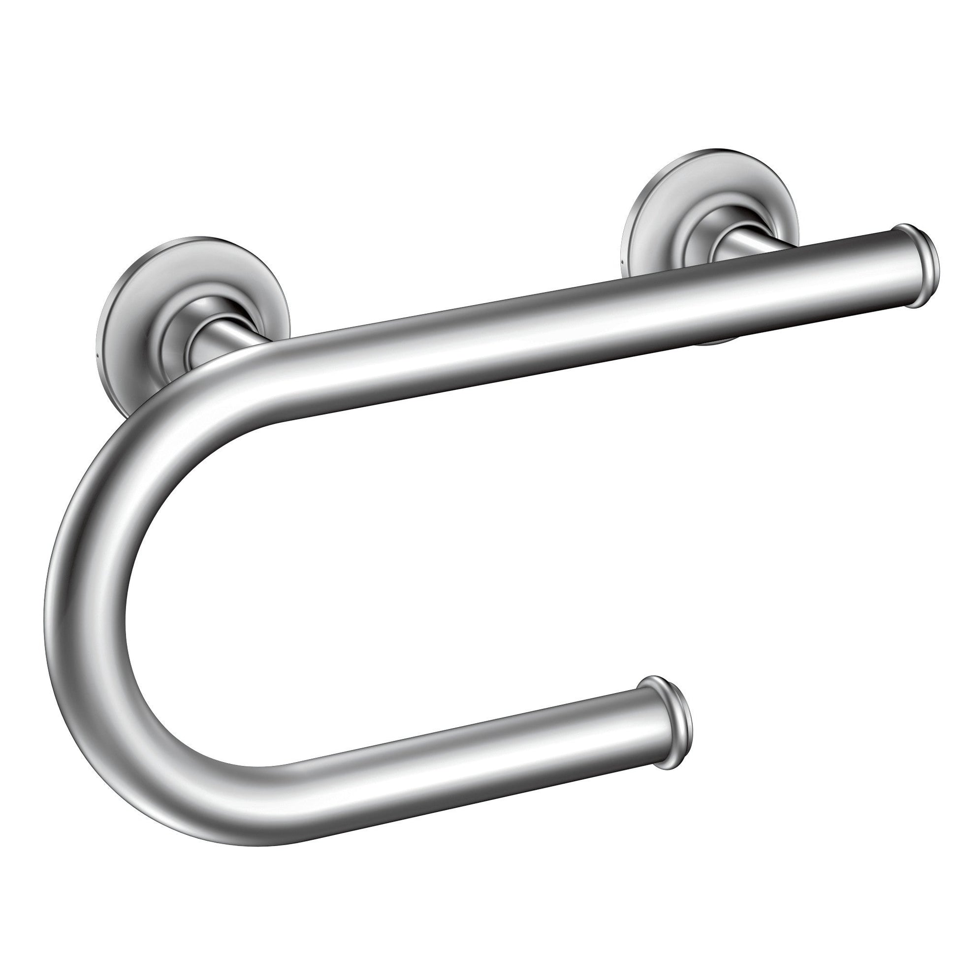 Moen LR2352 8" Grab Bar With Paper Holder