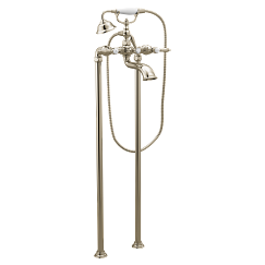 Moen Weymouth S22110 Two-Handle Tub Filler Includes Hand Shower