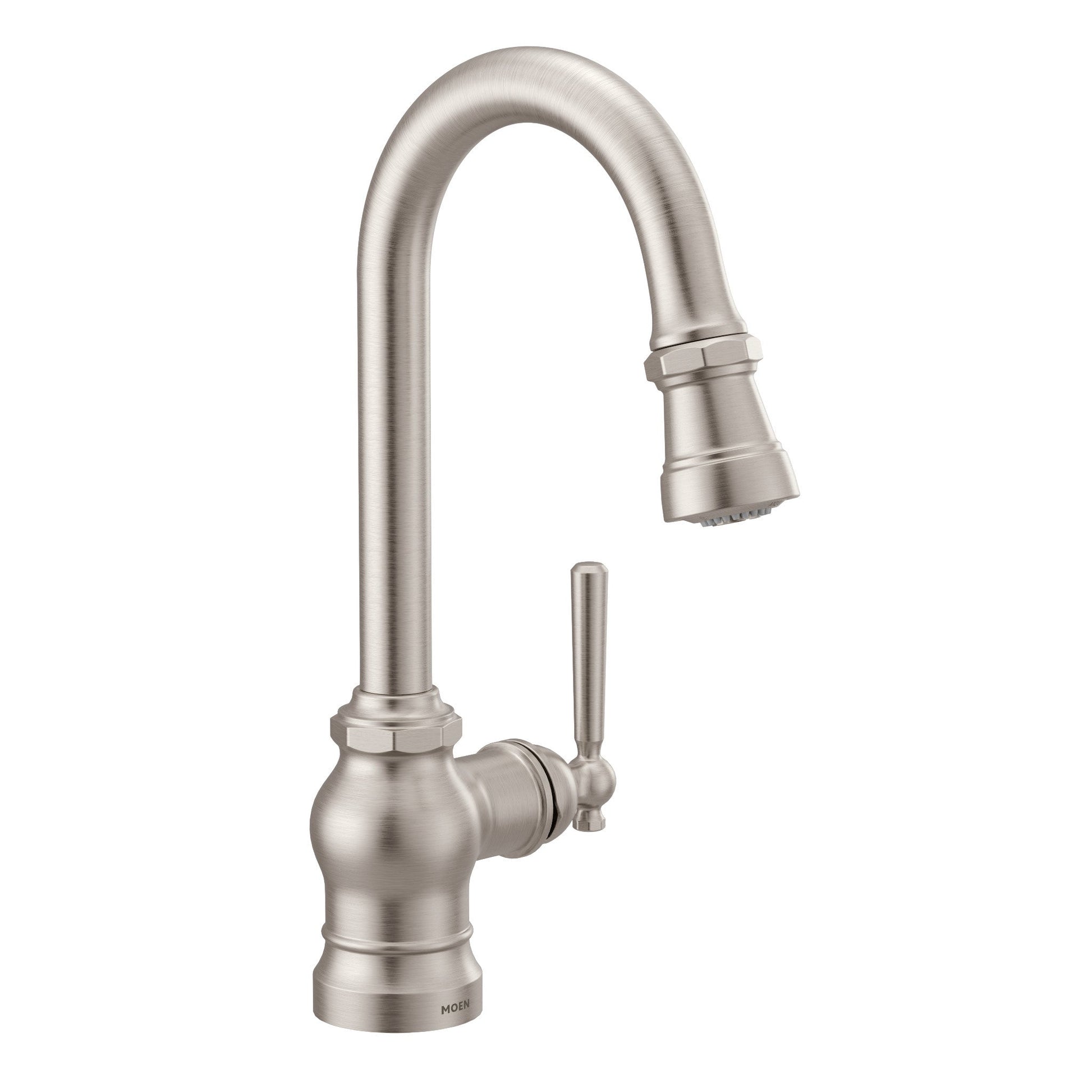 Moen Paterson S52003 One-Handle Pulldown Single Mount Bar Faucet