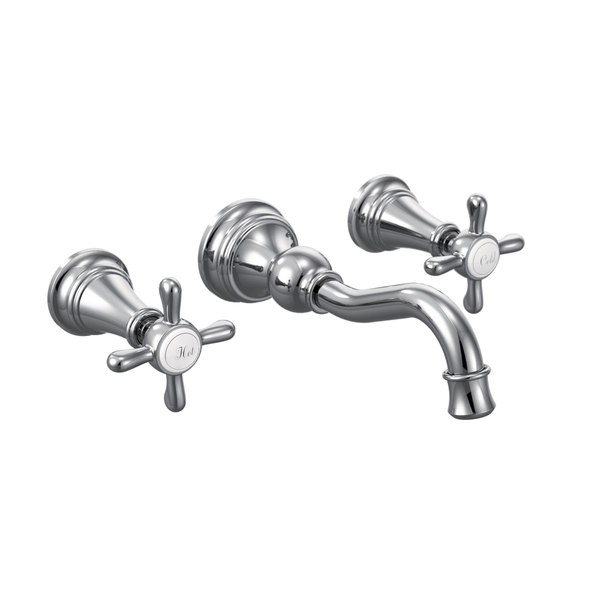 Moen Weymouth TS42112 Two-Handle Wall Mount Bathroom Faucet