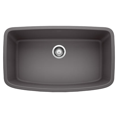 BLANCO 441611 Valea Super Single Bowl Kitchen Sink - Cinder