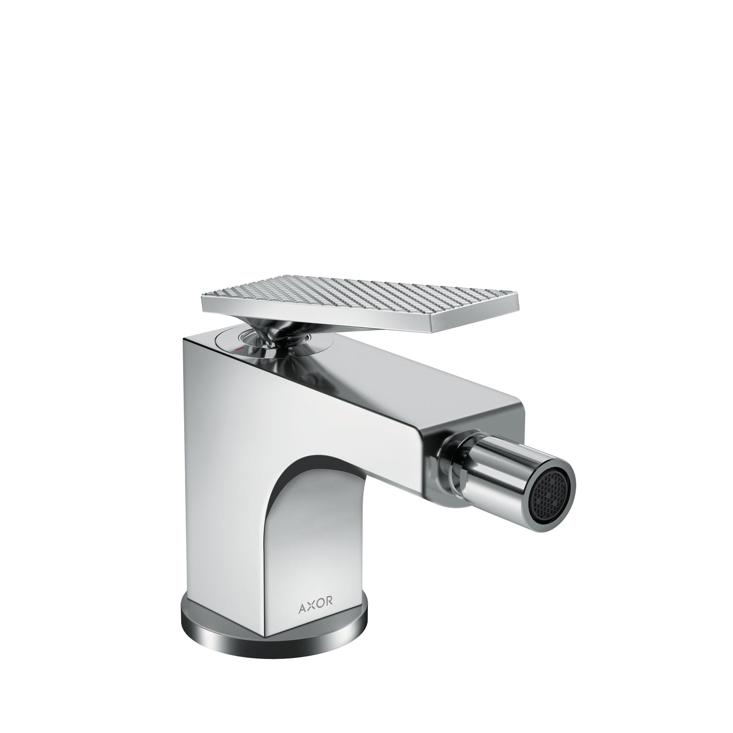 AXOR Citterio Single-Hole Bidet Faucet with Pop-Up Drain- Rhombic Cut, 1.5 GPM