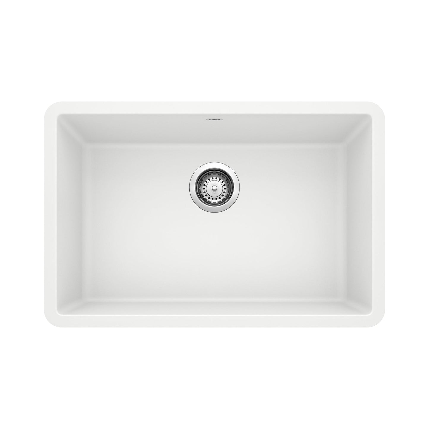 BLANCO 522429 Precis 27" Single Bowl Kitchen Sink - White