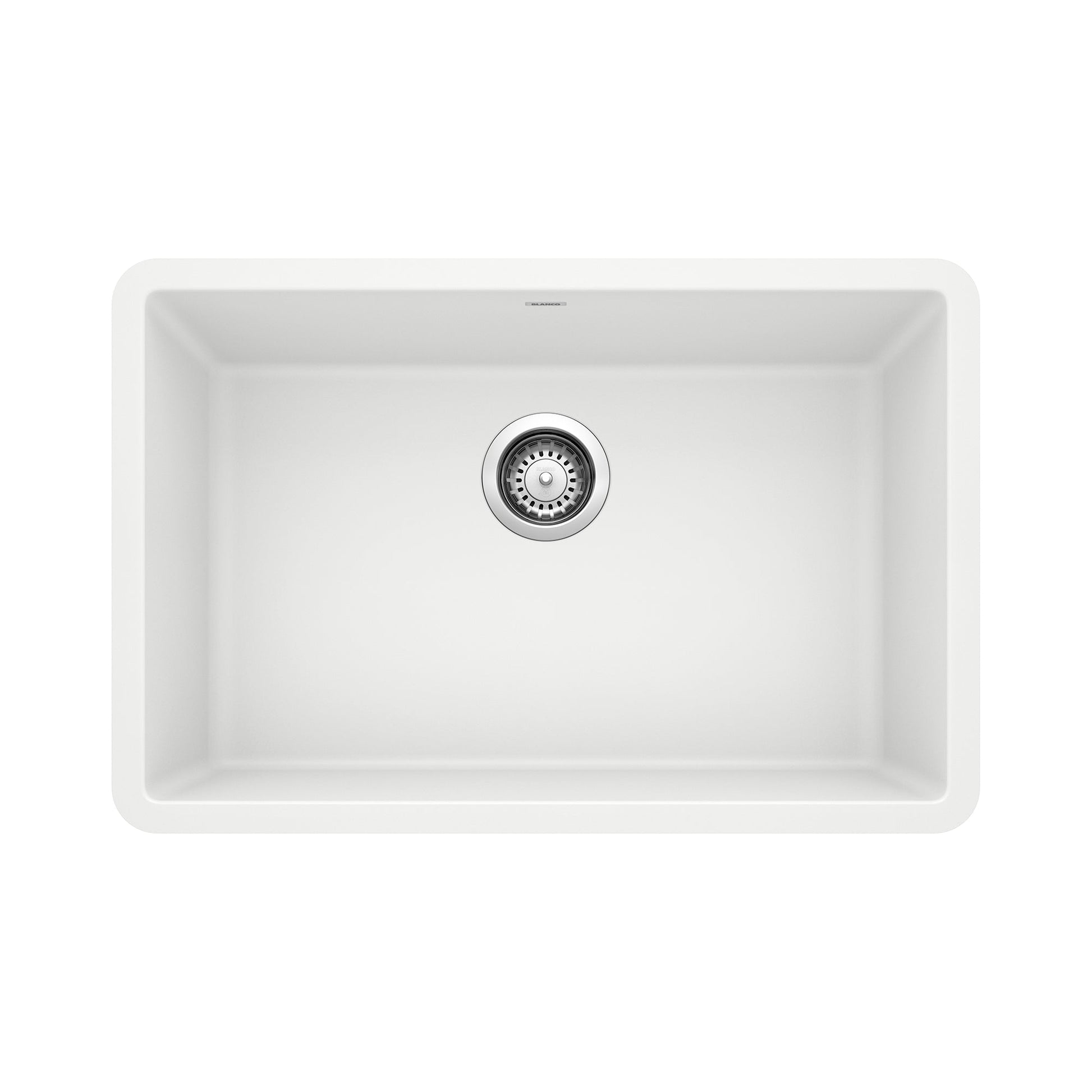 BLANCO 522429 Precis 27" Single Bowl Kitchen Sink - White