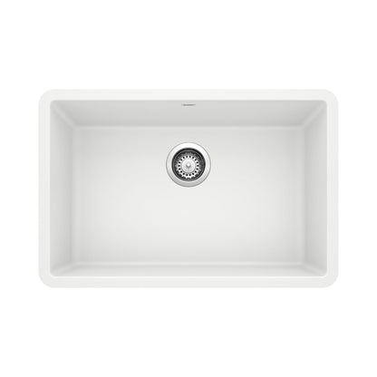 BLANCO 522429 Precis 27" Single Bowl Kitchen Sink - White