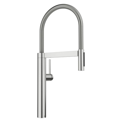 BLANCO Culina II Semi-Pro Pull-Down Dual-Spray Kitchen Faucet - Pvd Steel