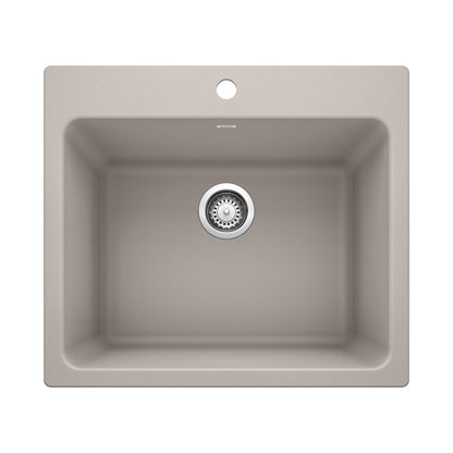 BLANCO 401926 Liven Dual Mount Laundry Sink - Truffle