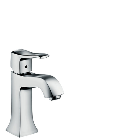 hansgrohe Metris C Single-Hole Faucet 100 with Pop-Up Drain, 1.2 GPM