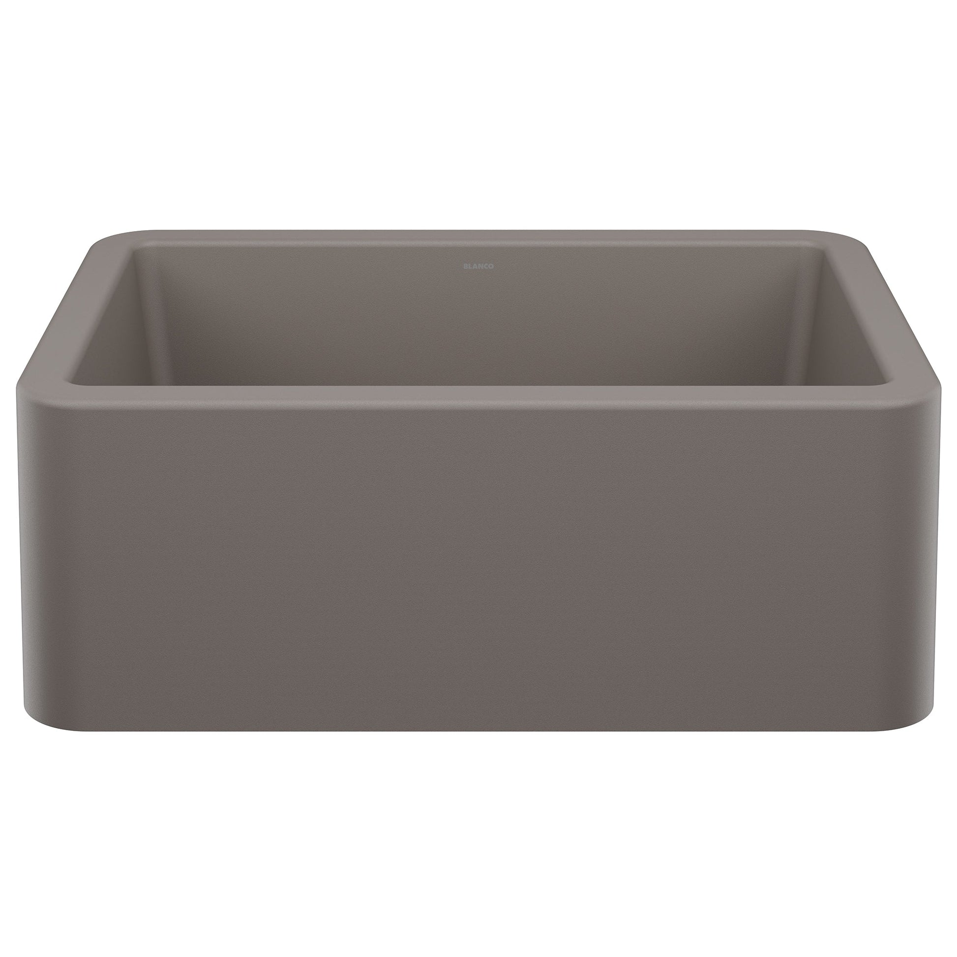 BLANCO 443112 Ikon 27" Apron Single Bowl Farmhouse Sink - Volcano Gray