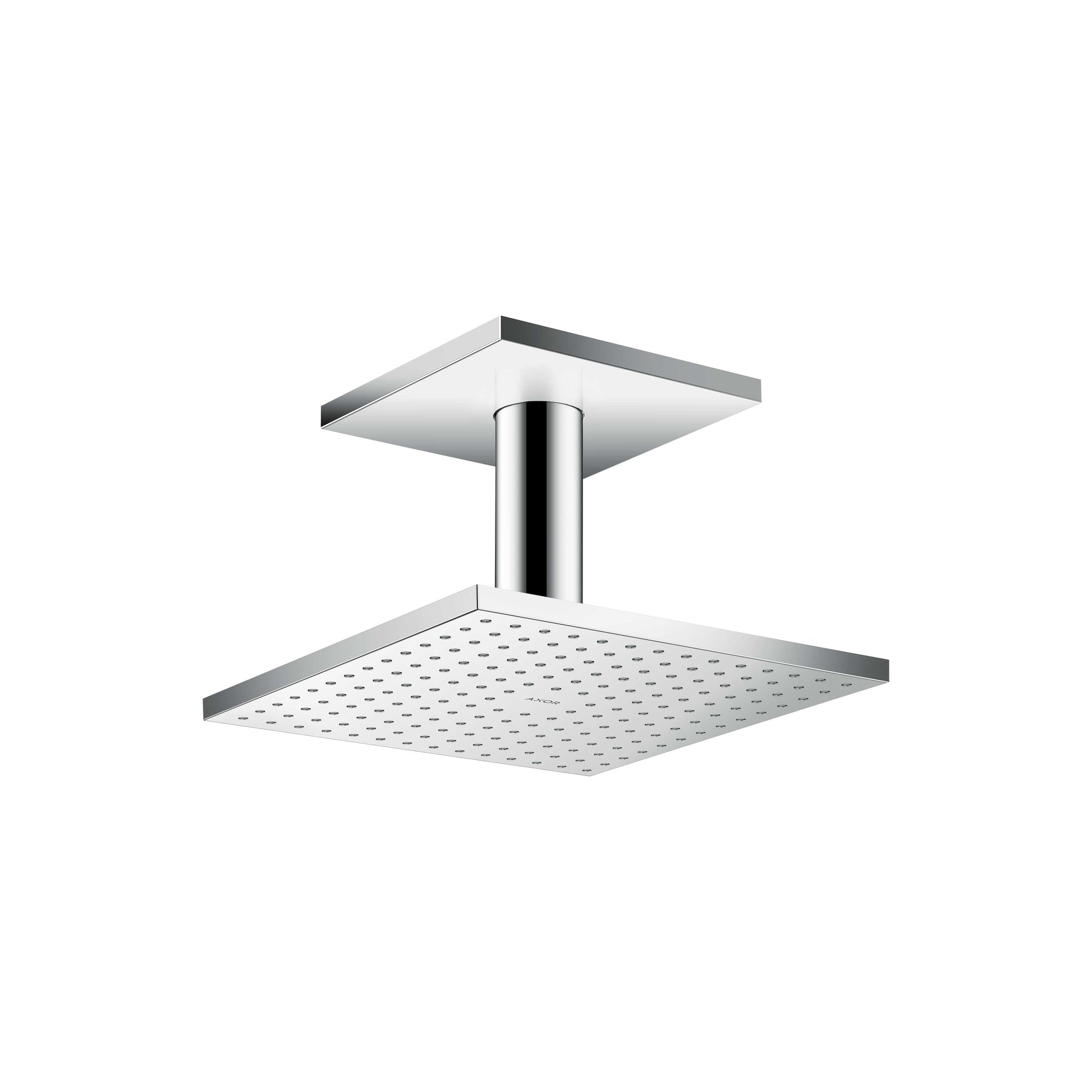 AXOR ShowerSolutions Showerhead 250 Square 2-Jet Ceiling Connection, 2.5 GPM