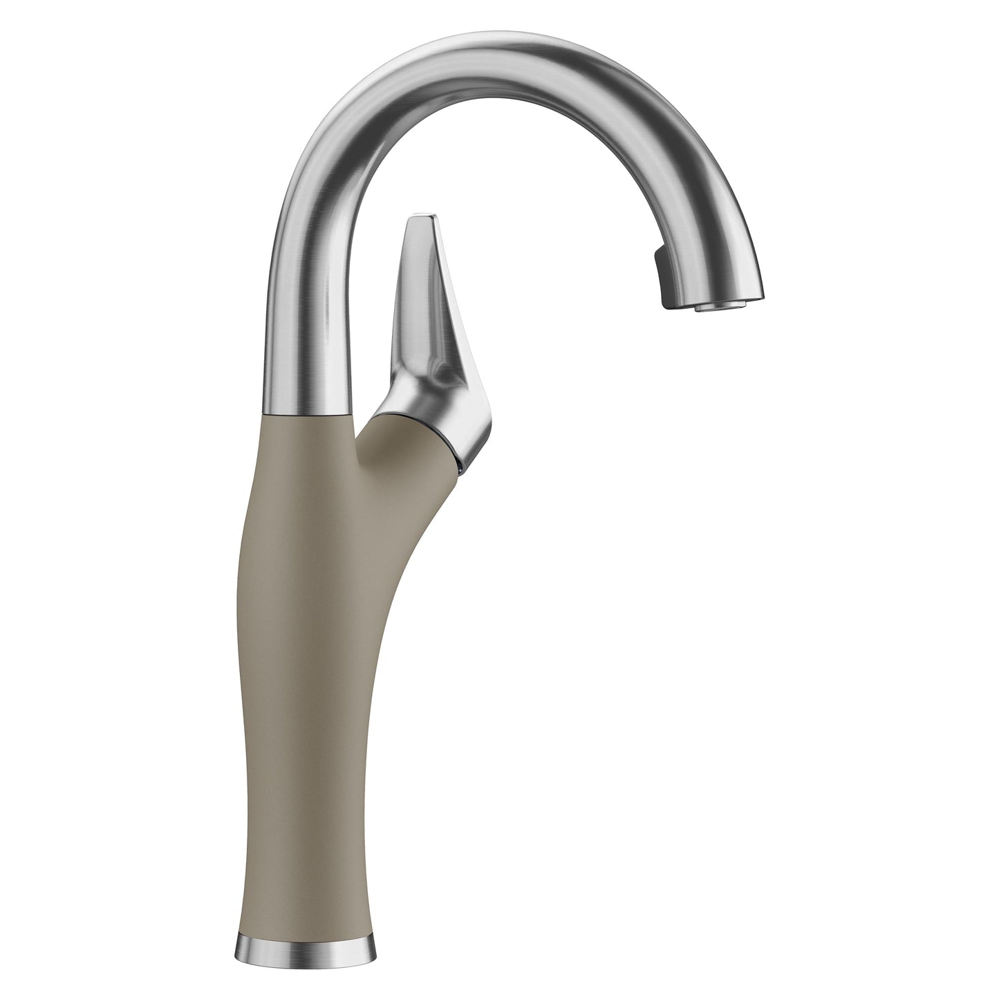 BLANCO 526385 Artona Bar Faucet 1.5 GPM - PVD Steel/Truffle