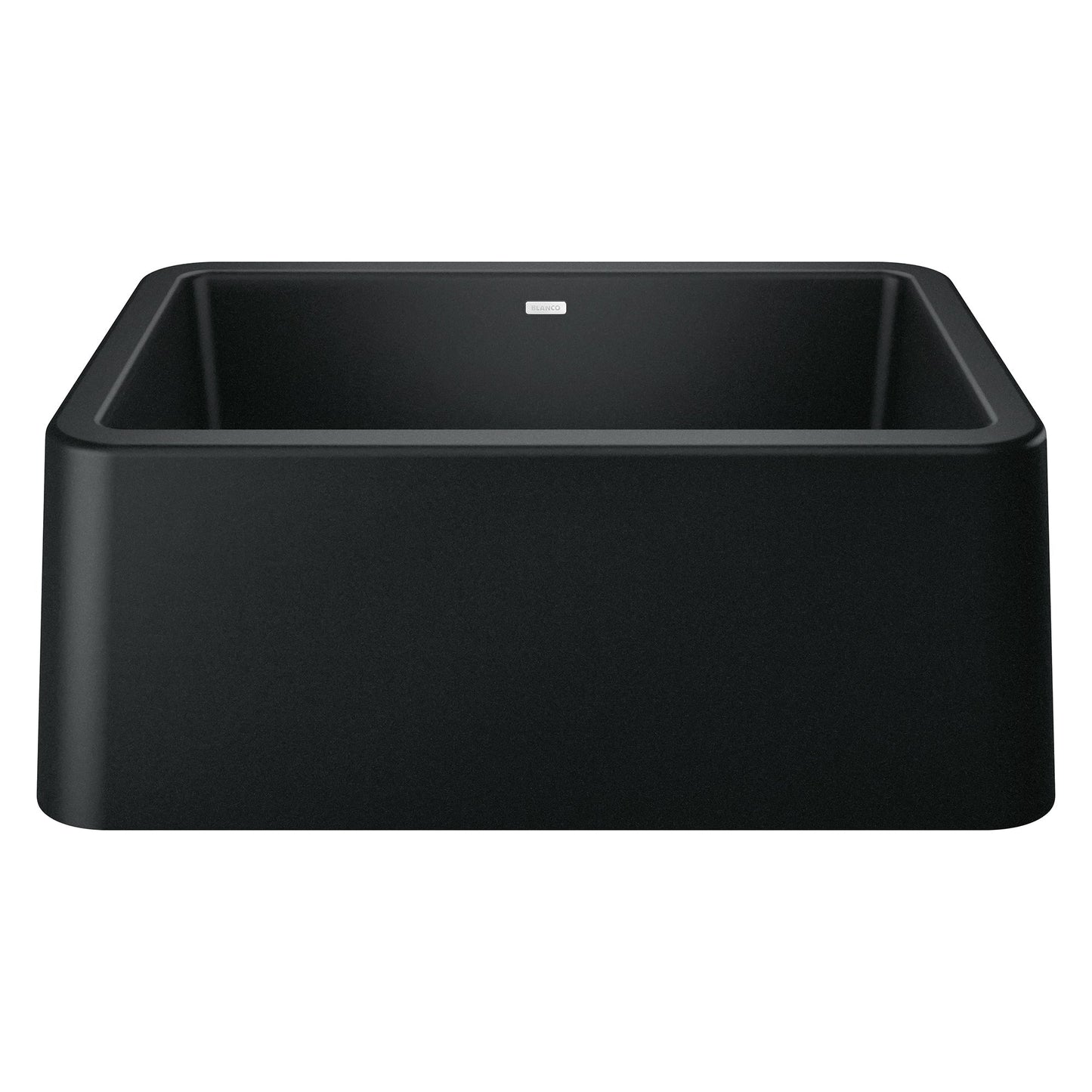 BLANCO 402531 Ikon 27" Apron Single Bowl Farmhouse Sink - Coal Black