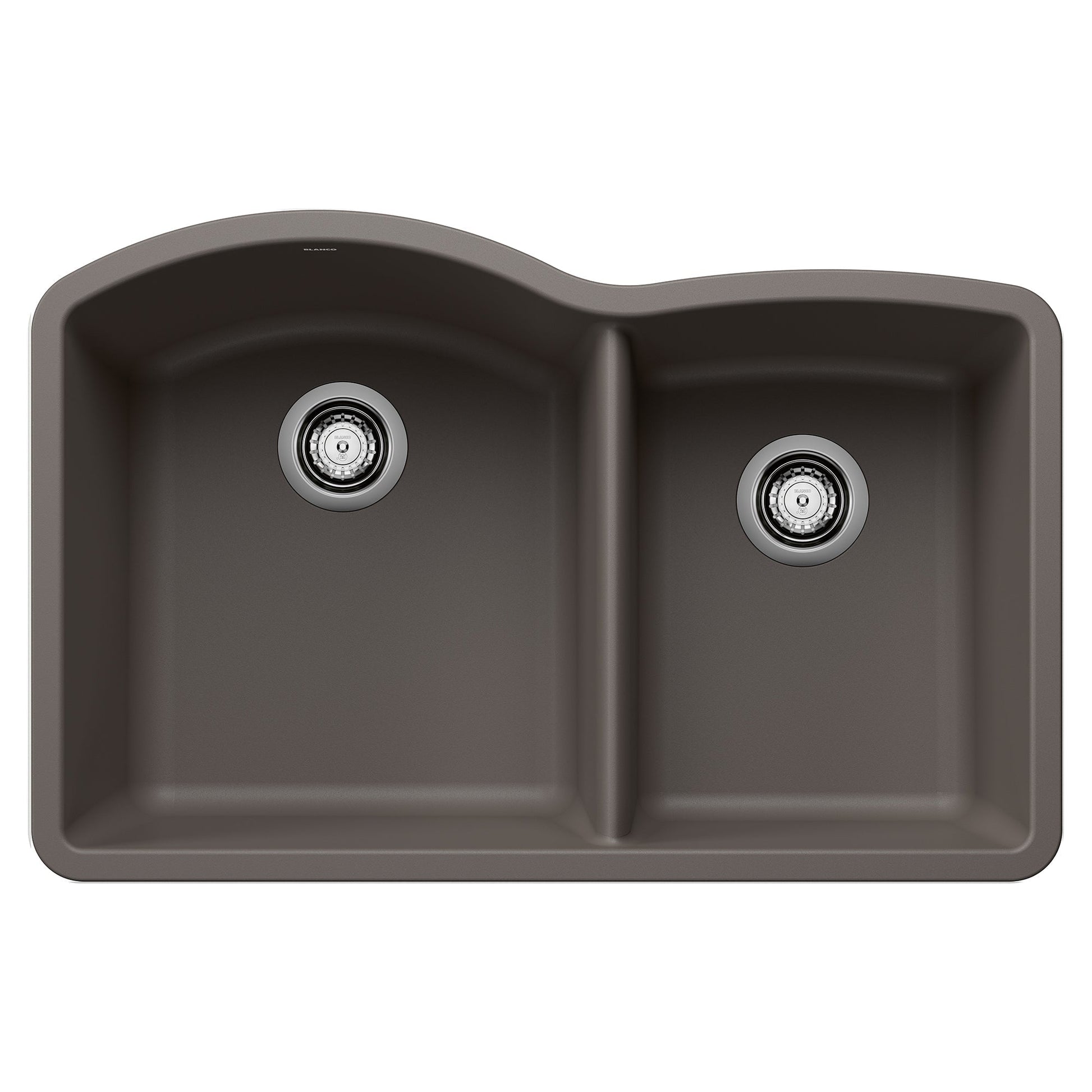 BLANCO 443101 Diamond 1-3/4 Double Bowl Kitchen Sink - Volcano Gray
