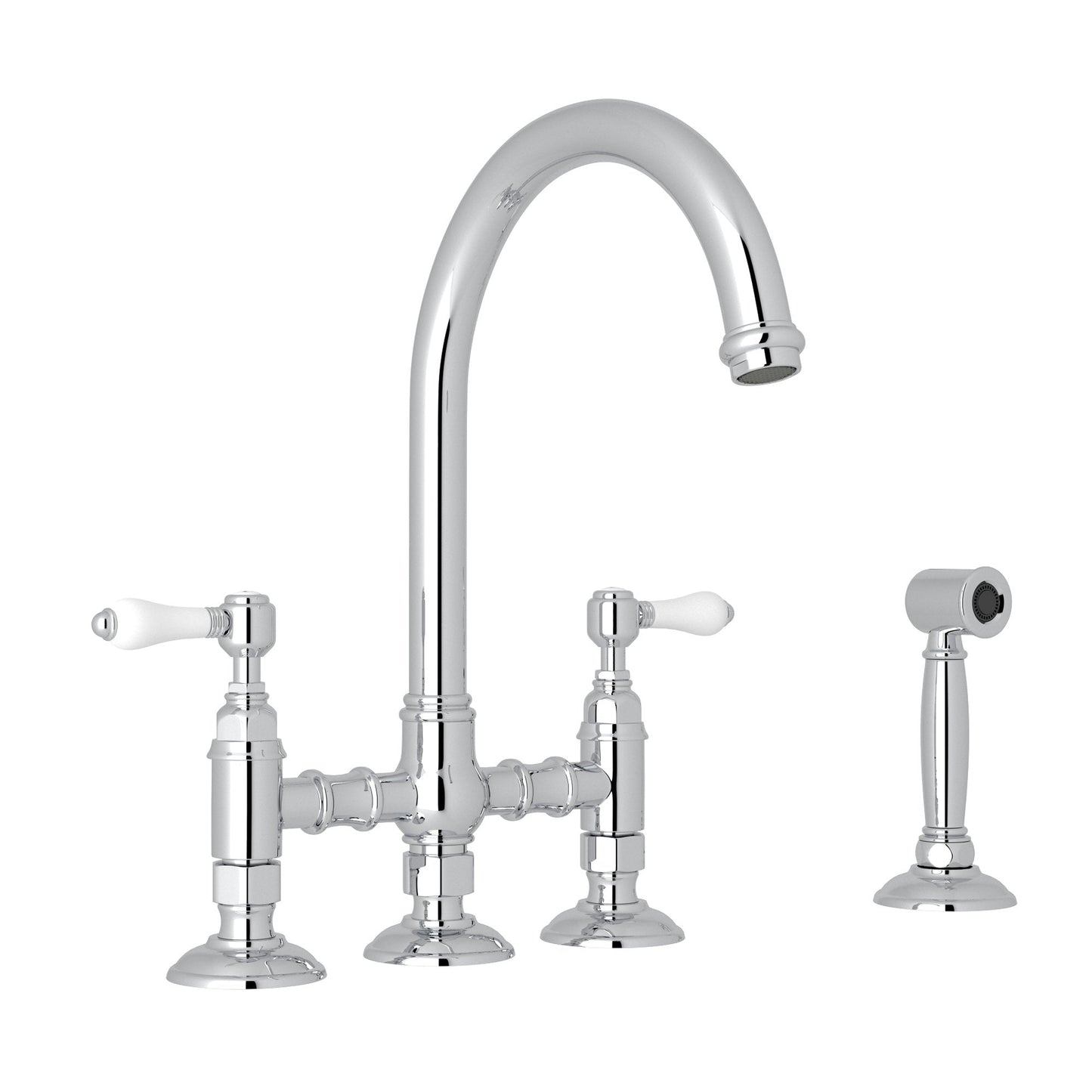 ROHL A1461WS San Julio® Bridge Kitchen Faucet With Side Spray