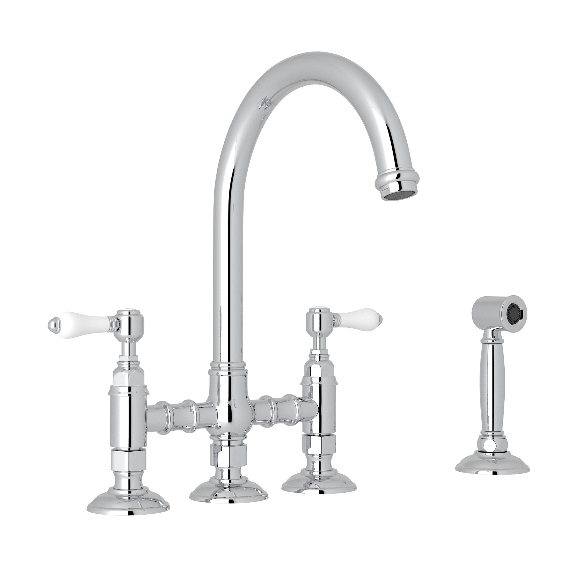 ROHL A1461WS San Julio® Bridge Kitchen Faucet With Side Spray