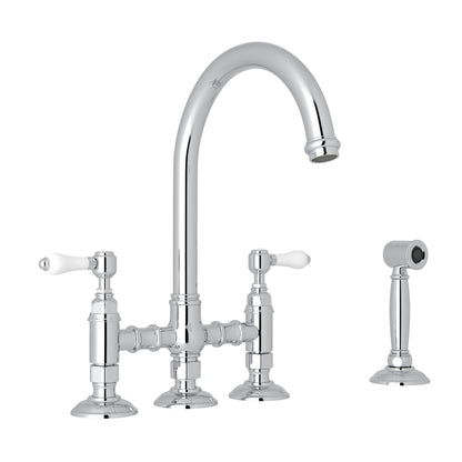 ROHL A1461WS San Julio® Bridge Kitchen Faucet With Side Spray