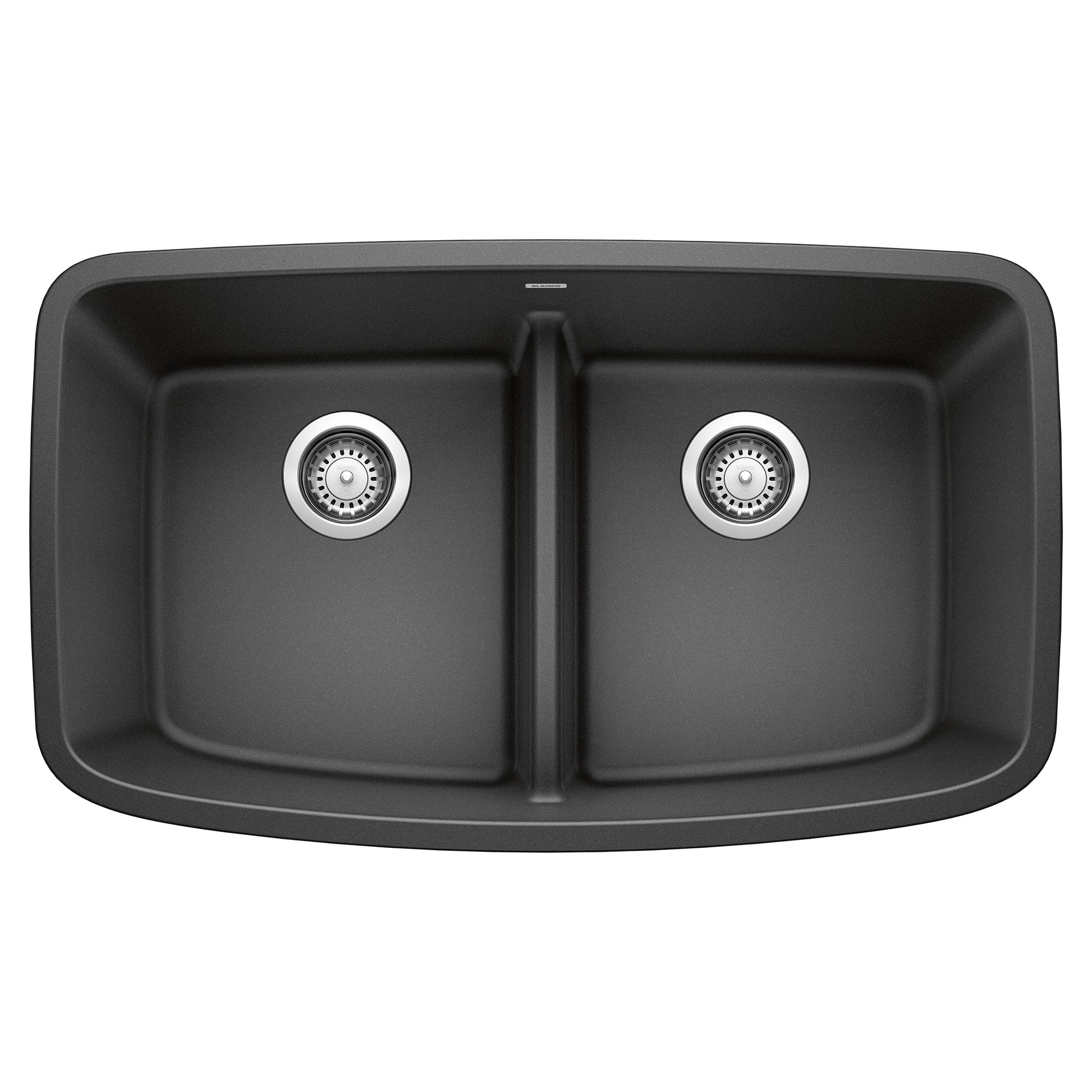 BLANCO 442200 Valea Equal Double Bowl Kitchen Sink with Low Divide - Anthracite