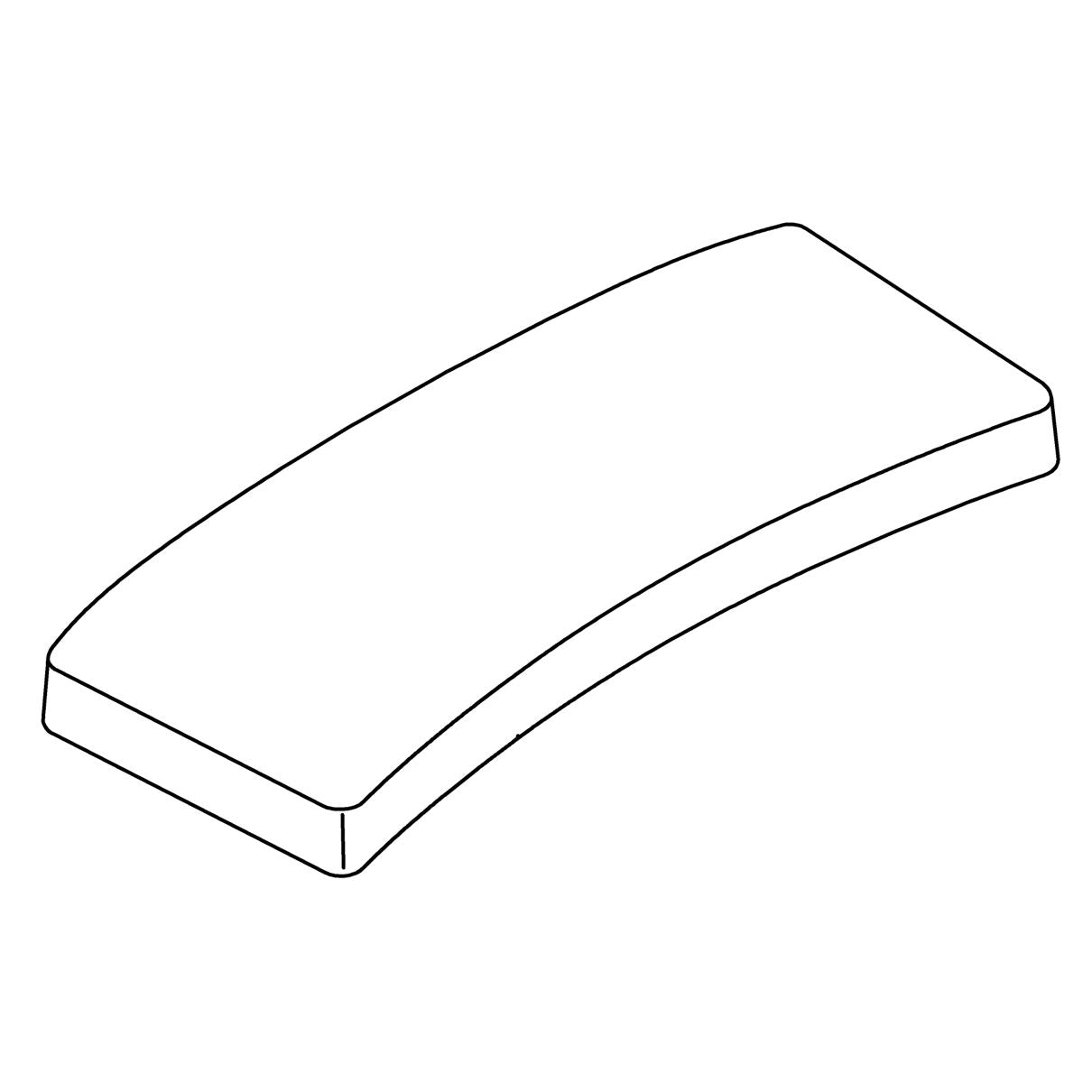 KOHLER K-1182368 Cover, Tank, One Piece, White