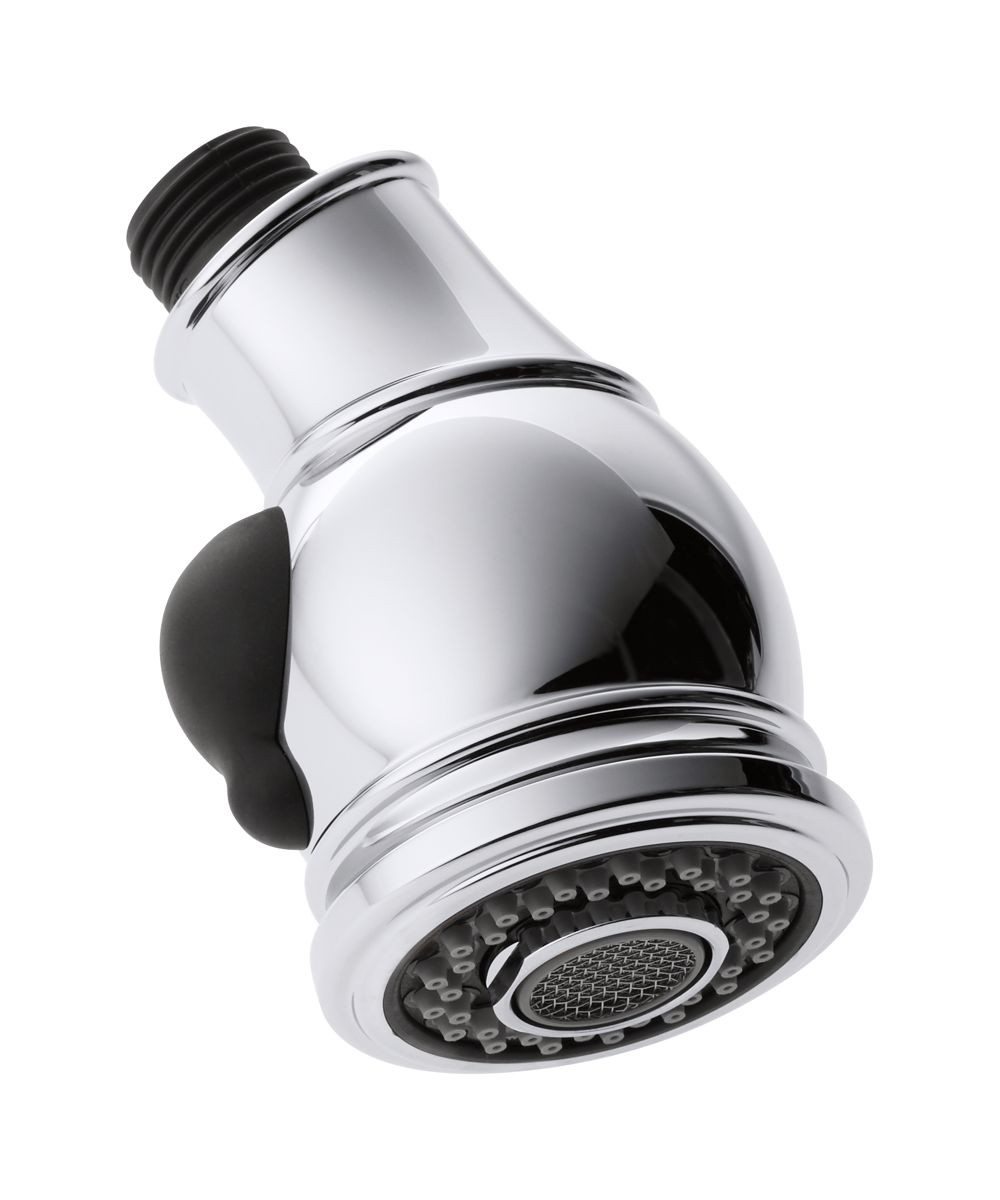 KOHLER K-1307777 Traditional Faucet Spray Assembly, Polished Chrome