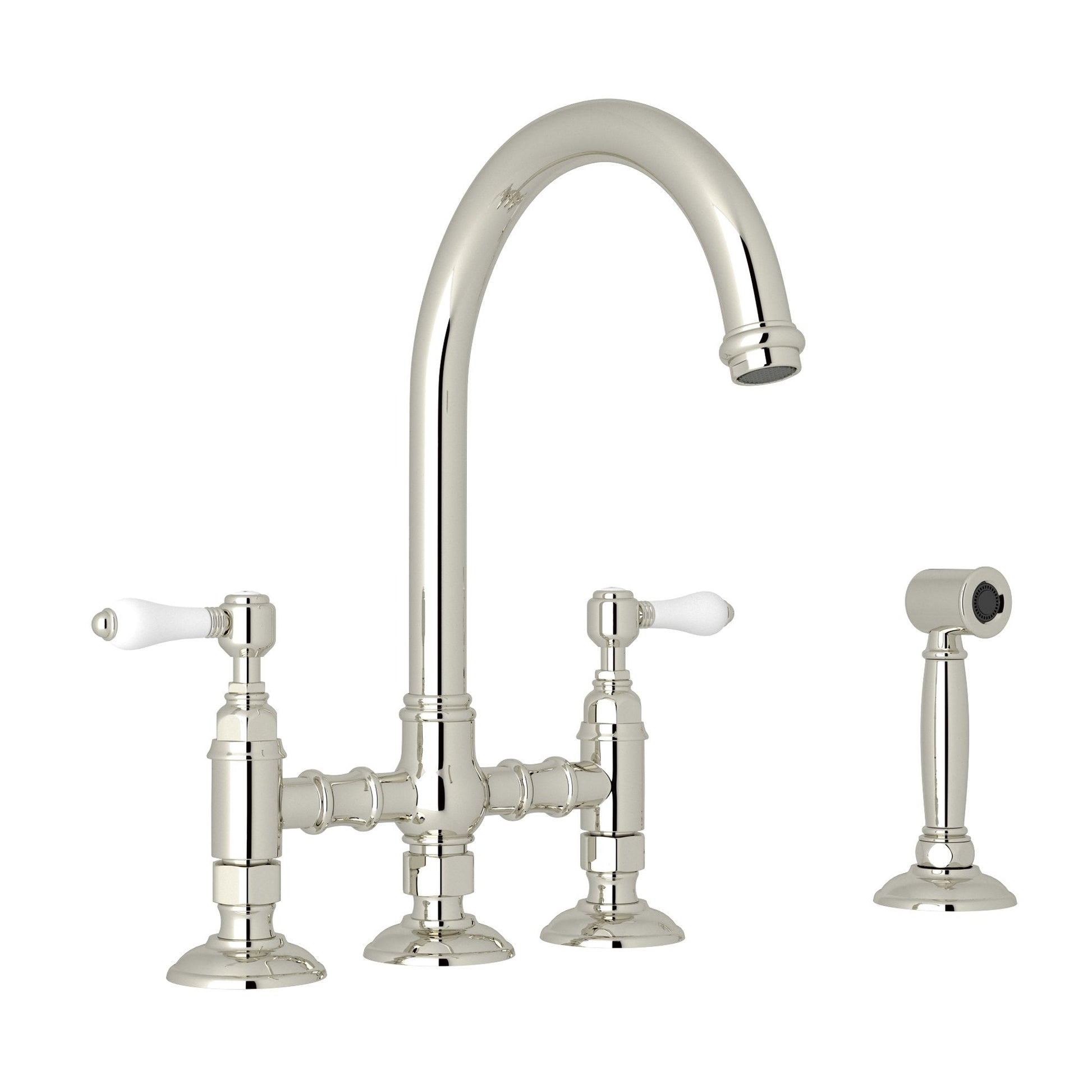 ROHL A1461WS San Julio® Bridge Kitchen Faucet With Side Spray