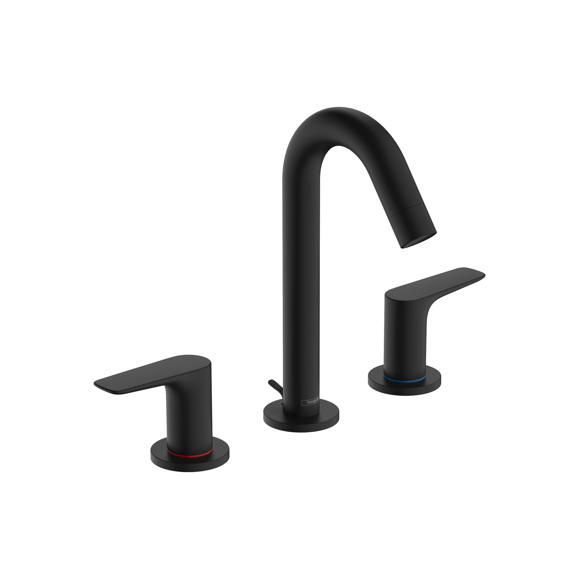 hansgrohe Logis Fine Widespread Faucet 150 with Pop-Up Drain, 1.2 GPM