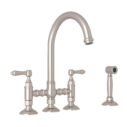 ROHL A1461WS San Julio® Bridge Kitchen Faucet With Side Spray