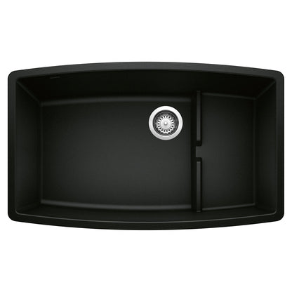 BLANCO 442936 Performa Cascade Kitchen Sink with Colander - Coal Black