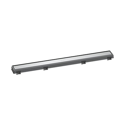 hansgrohe RainDrain Match Trim 27 5/8" with Height Adjustable Frame